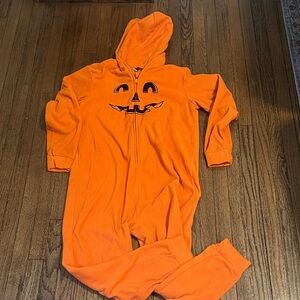 Old Navy Vibrant Orange Zip-Up Fleece